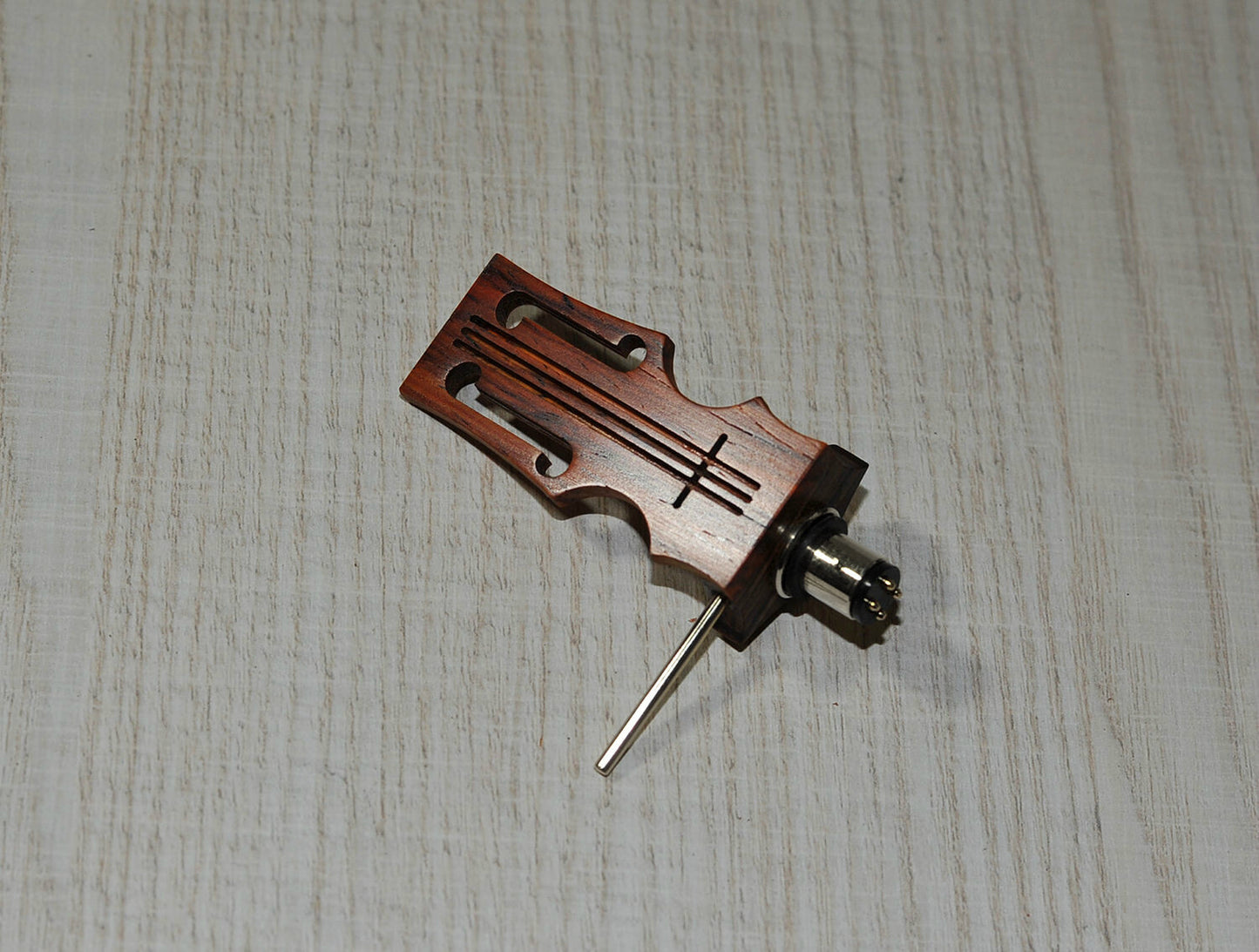 Exclusive Custom-Made Headshell Stradivarius For Sme Tonearms Cocobola Wood0