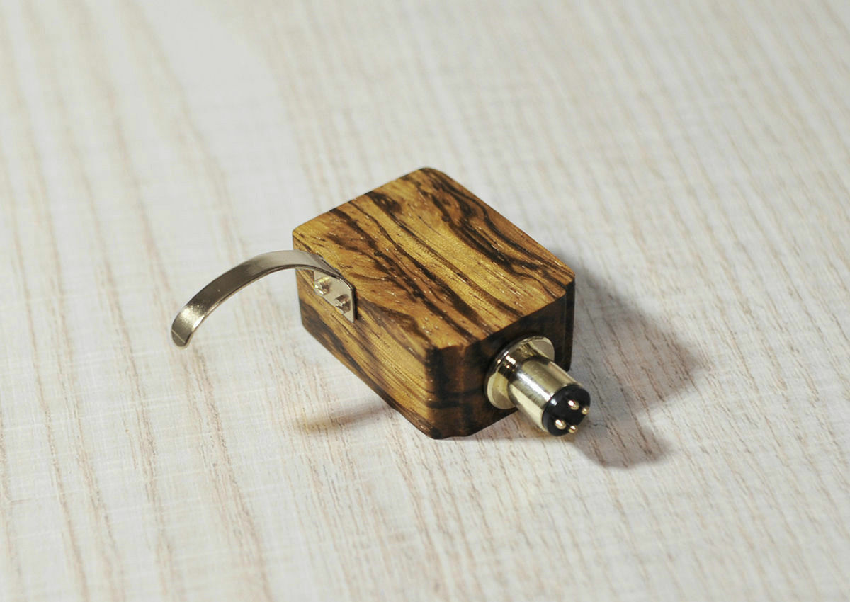 NEW Headshell Body made from Zebrawood with EMT Connector for Denon DL103 DL103R0