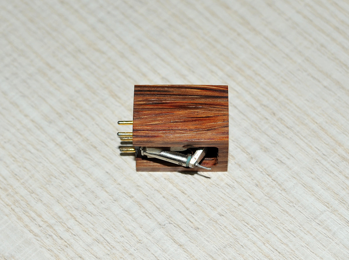 Improved Exclusive Wood Body for DENON DL103/R Cartridge Red Palm Audiophile NEW1