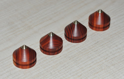 4x High Quality Improved/Absorber/Spikes/Insulation For Thorens Turntable2