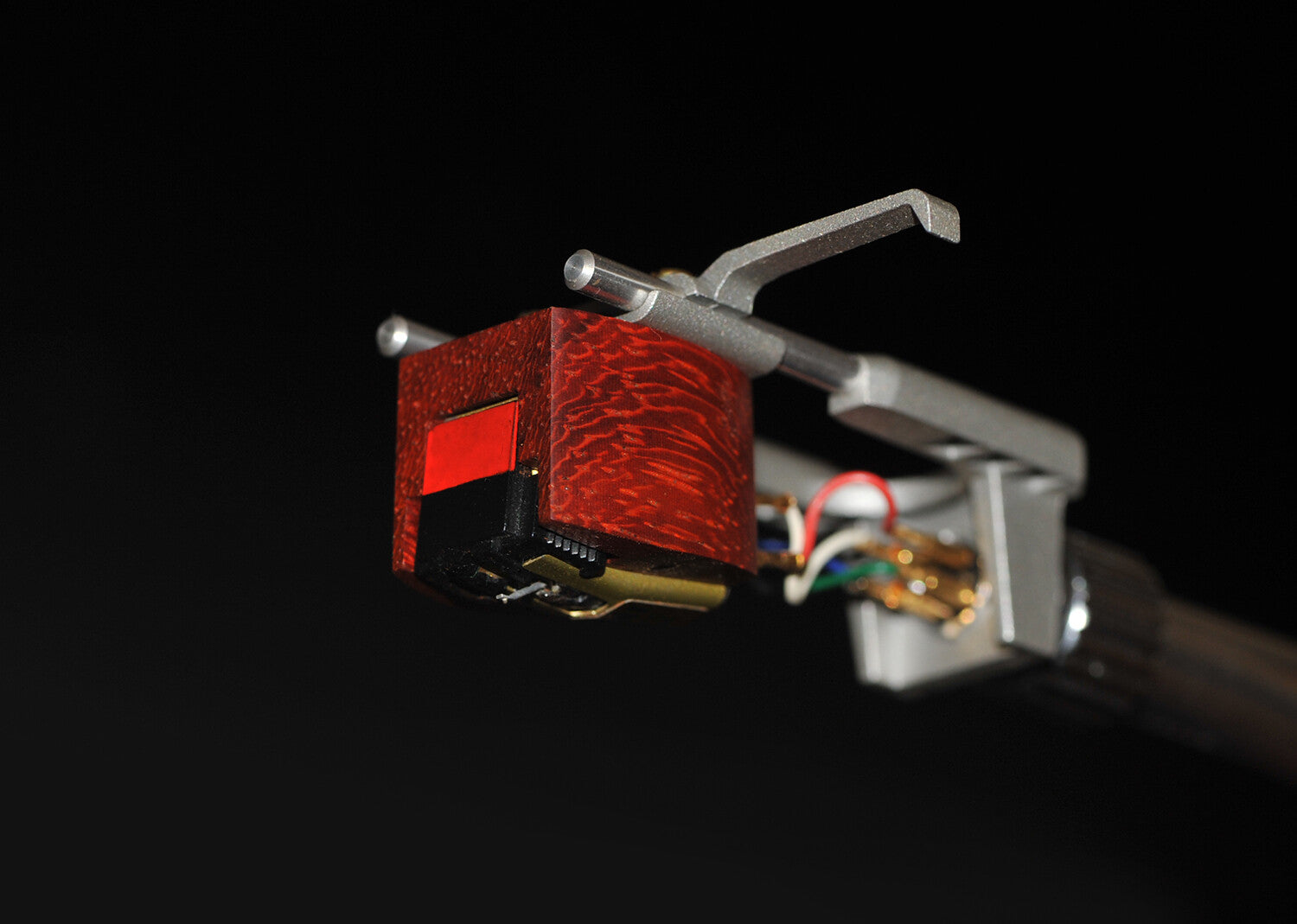 Custom-Made Wood Body For Elac Sts 455 Cartridge Padauk Wood / New Design 20200