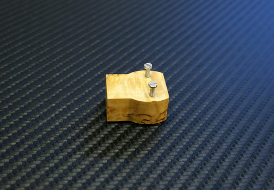 Custom-made Wood Body for SHURE V15 Type IV (4) Cartridge Karelian Birch  -NEW -0