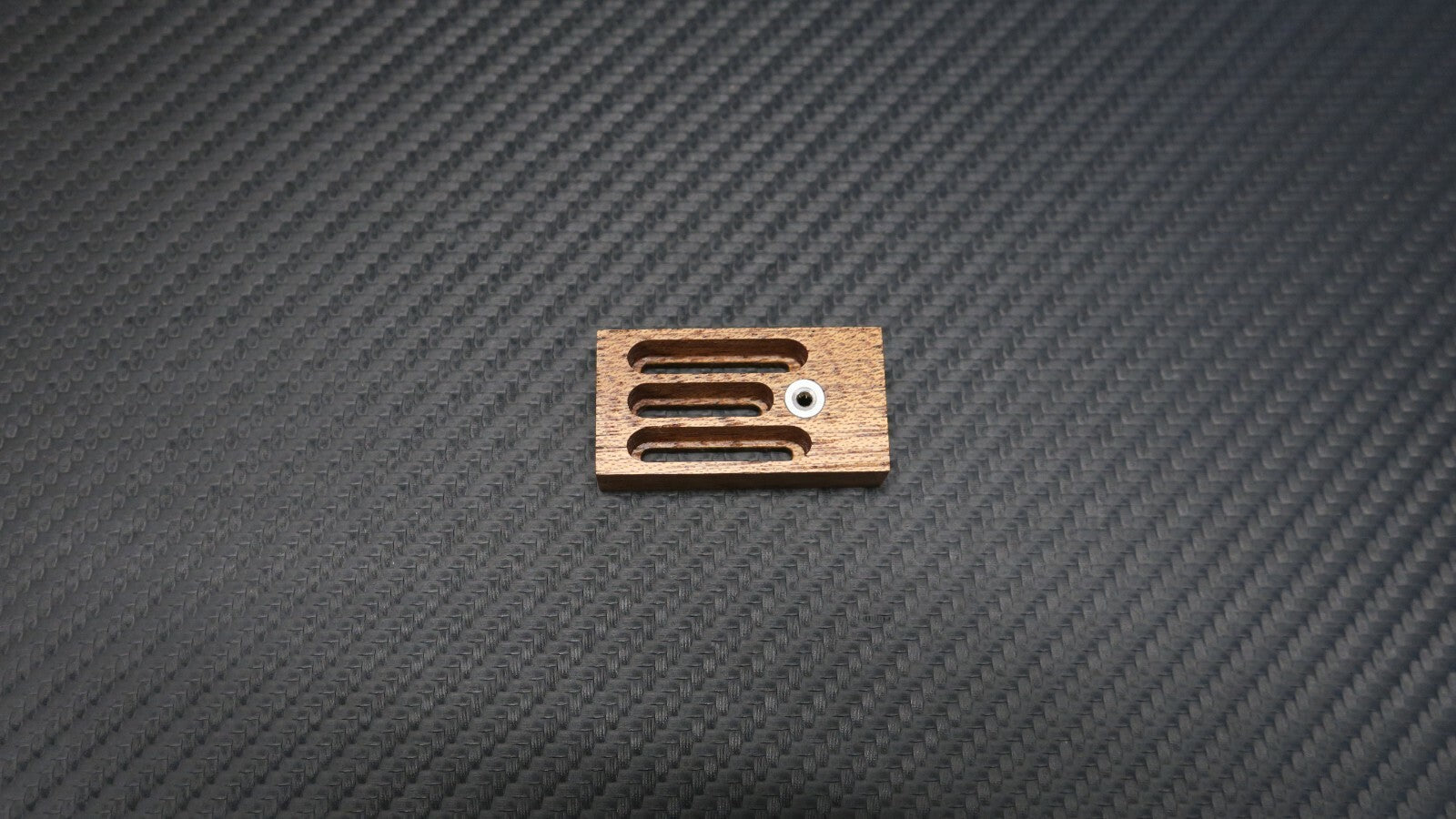 Adapter / Slider / Mounting Bracket for Grado Wooden Tonearm - Mahogani Wood2