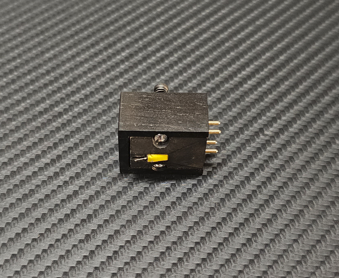 Custom-Made Wood Body f. DENON DL 103(R) Ebony - NO MODIFICATION IS REQUIRED -0