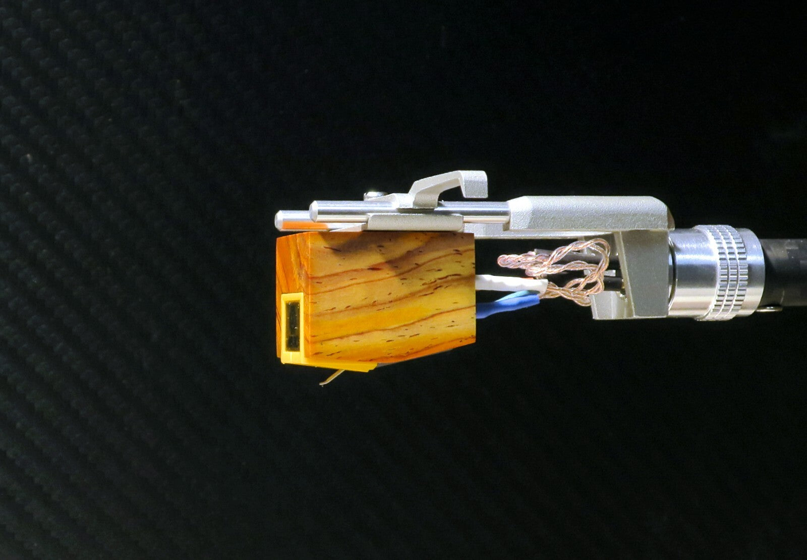 Custom-Made Wood Body for NAGAOKA MP110 MP200 Cartridge made of Cocobolo Wood0