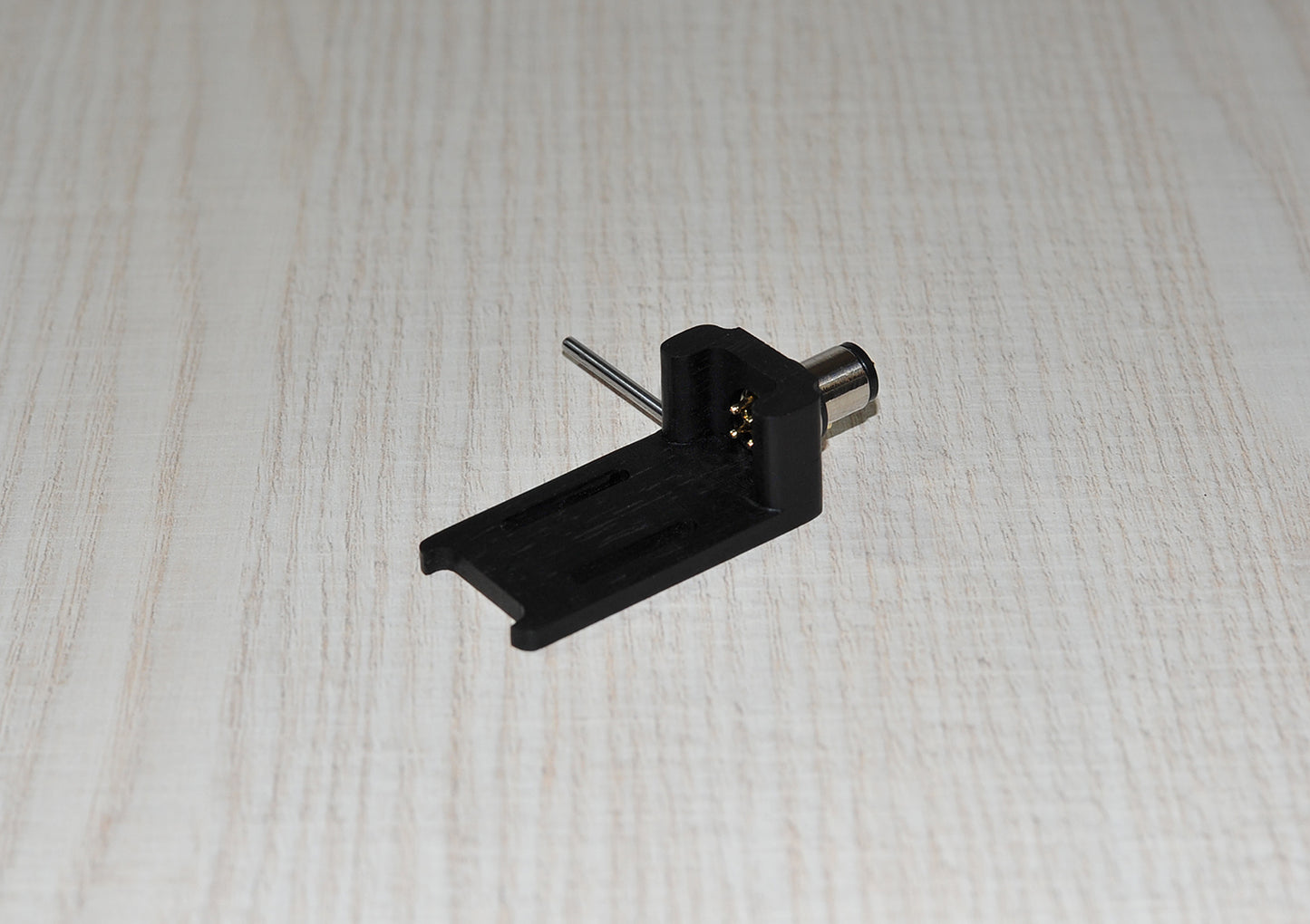 Custom-Made Headshell With Sme Connector Type Ebony Wood For Sme Shure - New2