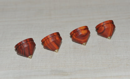 4x High Quality Improved / Absorber / Spikes / Isolierung for Thorens turntable 1