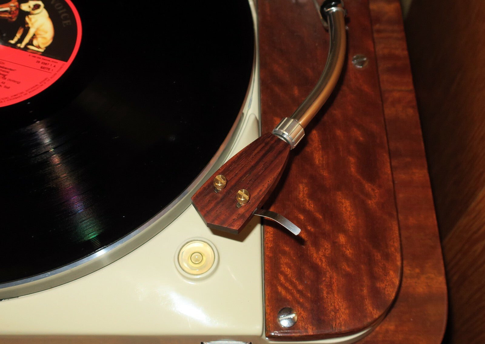 Custom-made Headshell for SME 3009 3012 MKI MK II Tonearm Rosewood0