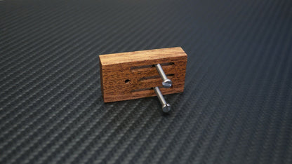 Adapter / Slider / Mounting Bracket for Grado Wooden Tonearm - Mahogani Wood5