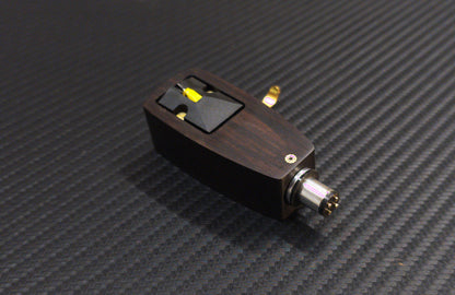 Custom-Made Rosewood Headshell for Denon DL103 Series with SME Connector Type and Azimuth Adjustment