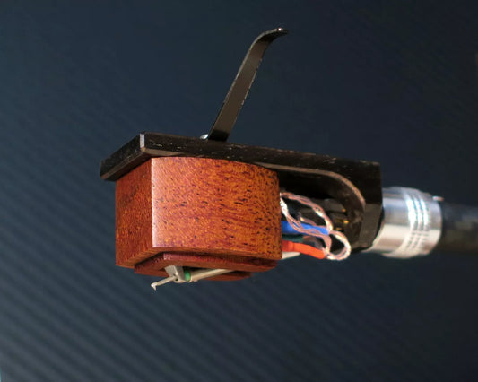 Custom-Made Closed Mahogani Wood Body for DENON DL 103 Series Cartridge