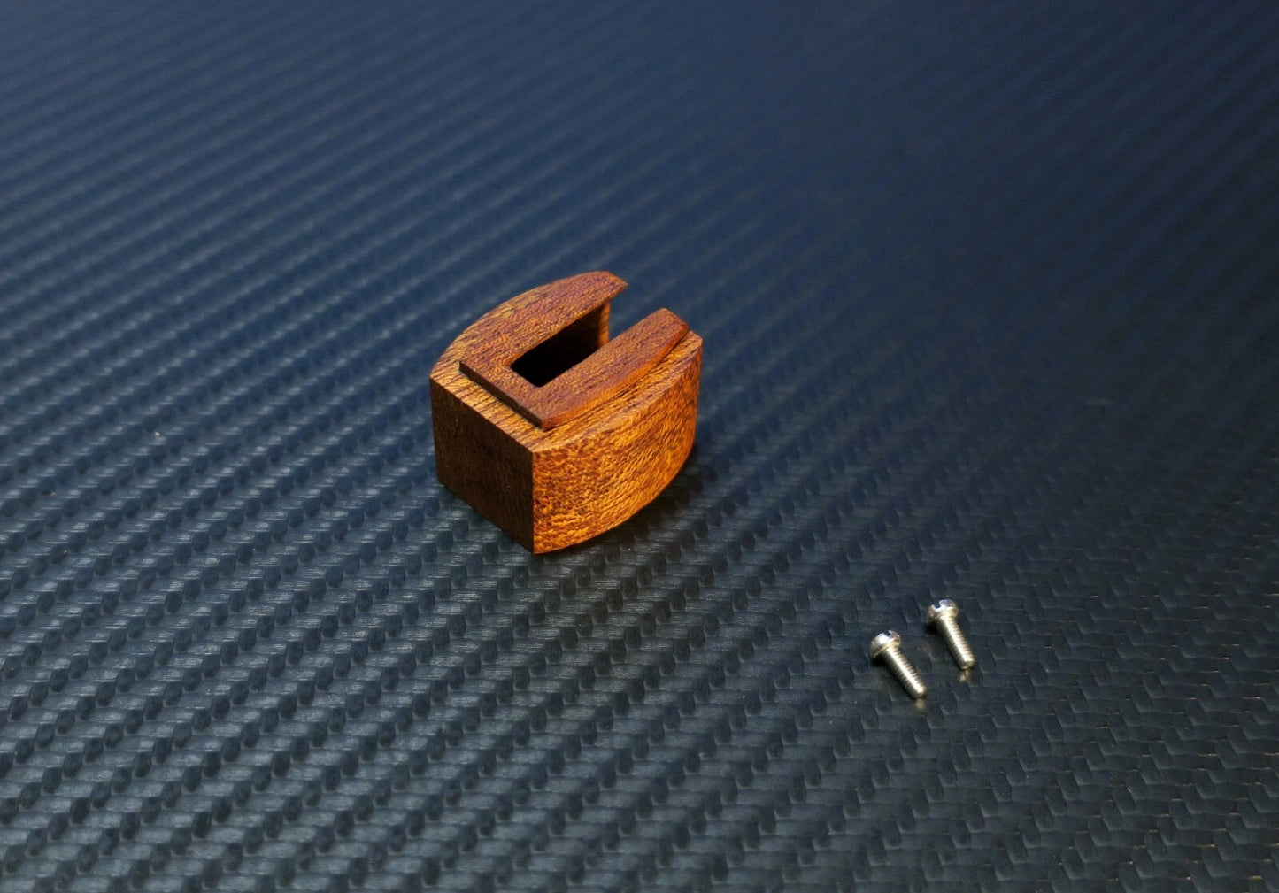 Custom-Made Closed Mahogani Wood Body for DENON DL 103 Series Cartridge