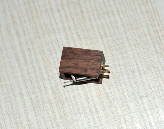 Custom-Made Walnut Wood Body for DENON DL 103 Series Cartridge