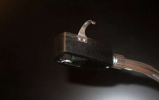 Custom-Made Ebony Wood Headshell for DENON DL 103 Series Cartridge