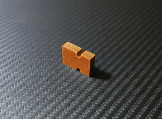 4mm Spacer / Shock Absorber / Weight  for DENON DL 103 Series Cartridge made of Panzer Wood (Kopie)