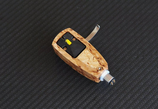 Custom-Made Headshell for Denon DL103 (R) cartridges made Karelian Birch NEW