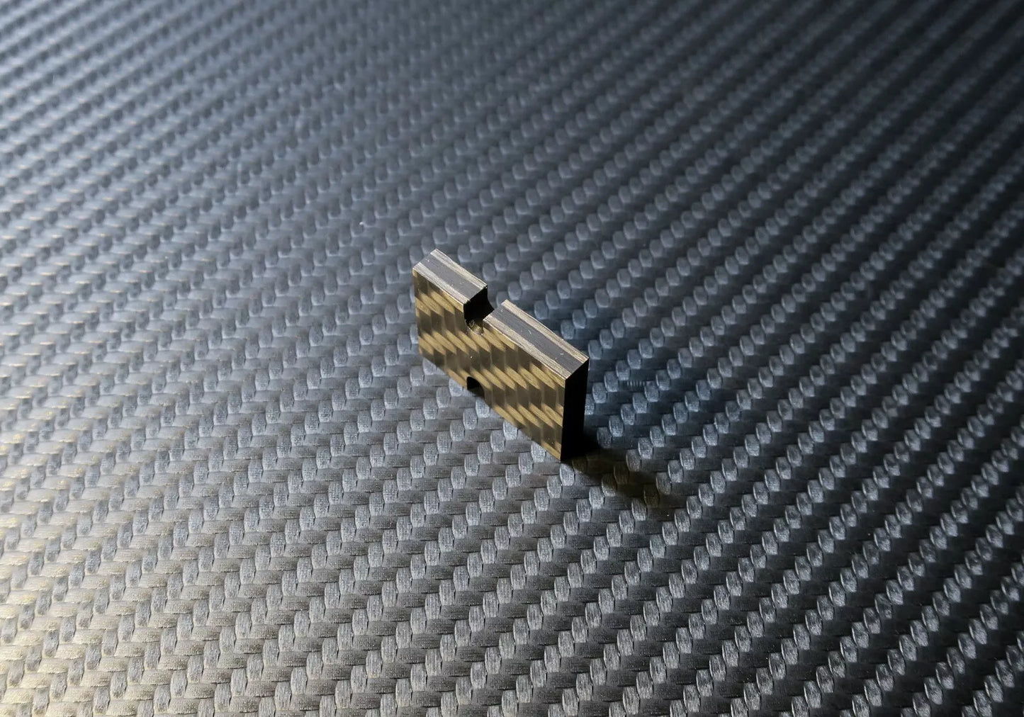 4mm Spacer / Shock Absorber / Weight  for Nagaoka MP Series Cartridge made of Real Racing Carbon