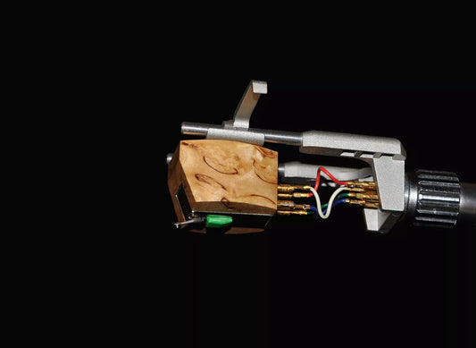 Custom-Made Wood Body for AudioTechnica AT95 Cartridge MC Look Sound Improvement