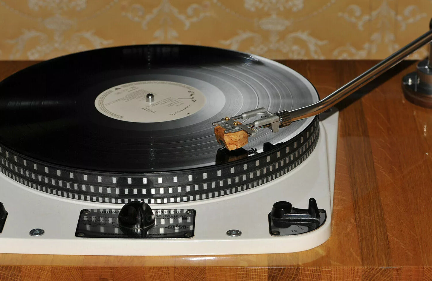 Custom-Made Karelian Birch Wood Body for Audio-Technica AT95 Cartridge (MC Design)