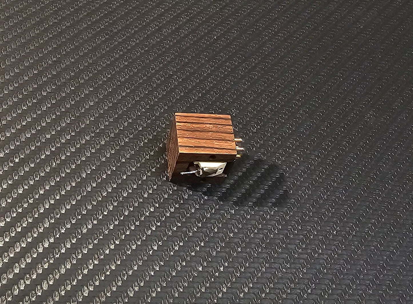 Custom-Made Wood Body for DENON DL110 Series Cartridges Rosewood