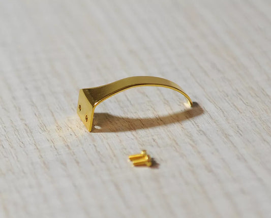 ORTOFON SPU Headshell Finger-Lift with 2x screws GOLD PLATED - NEW ORIGINAL -