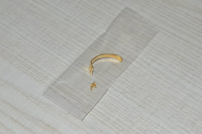 ORTOFON SPU Headshell Finger-Lift with 2x screws GOLD PLATED - NEW ORIGINAL -