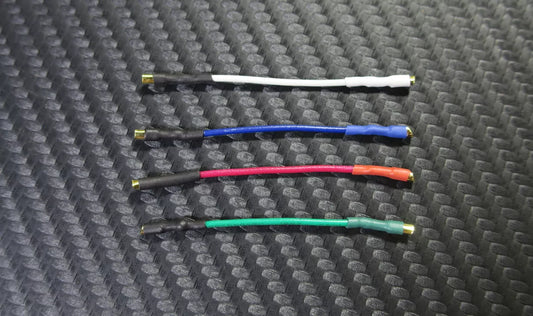 High Quality Wires Set Leads OFC Cooper 24k gold plated terminals for Phono Cartridge / Headshell