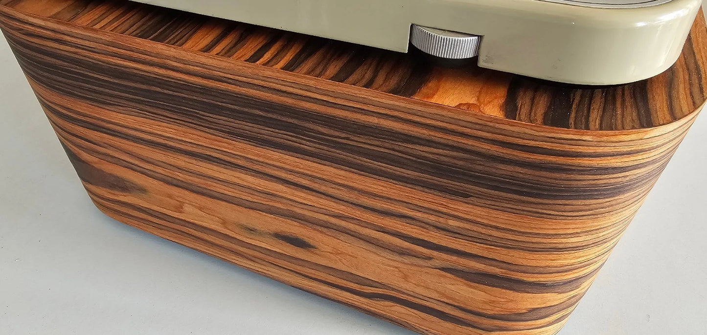 Custom-Made Plinth for Thorens TD124 made of High Fidelity MDF & Santos Palisander Veneer