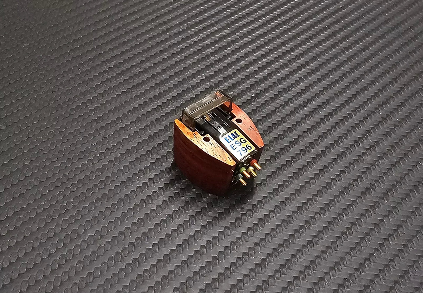 Custom-Made Cocobolo Wood Body for ELAC ESG796 Cartridge