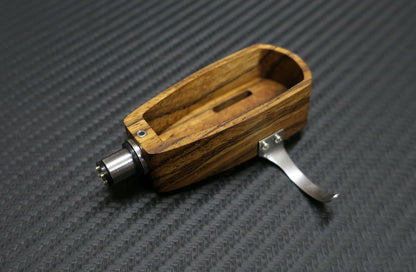 Custom-Made Zebra Wood Headshell "Opera" for Tonearms with SME Connector Type