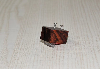 Custom-Made Cocobolo Wood Body for Audio-Technica AT100E Cartridge