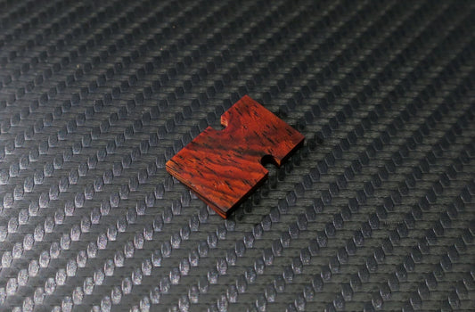 3mm Spacer / Shock Absorber / Weight  for DENON DL 103 Series Cartridge made of Cocobolo Wood