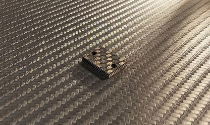 3mm Spacer / Shock Absorber / Weight for Audio-Technica VM530 Cartridge made of real racing carbon