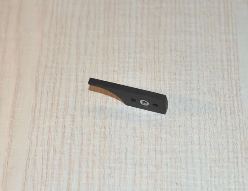 Custom-Made Ebony Wood Headshell for Acoustic Signature Tonearms / Turntables