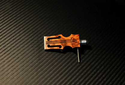 Custom-Made Snake Wood Headshell "Stradivarius" for Tonearms with SME Connector Type