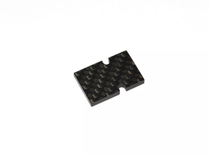 2.7 mm Spacer / Shock Absorber / Weight  for DENON DL 103 Series Cartridge made of Real Racing Carbon