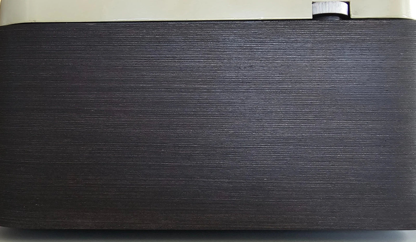 Custom-Made Plinth for Thorens TD124 made of High Fidelity MDF & Black Oak Veneer