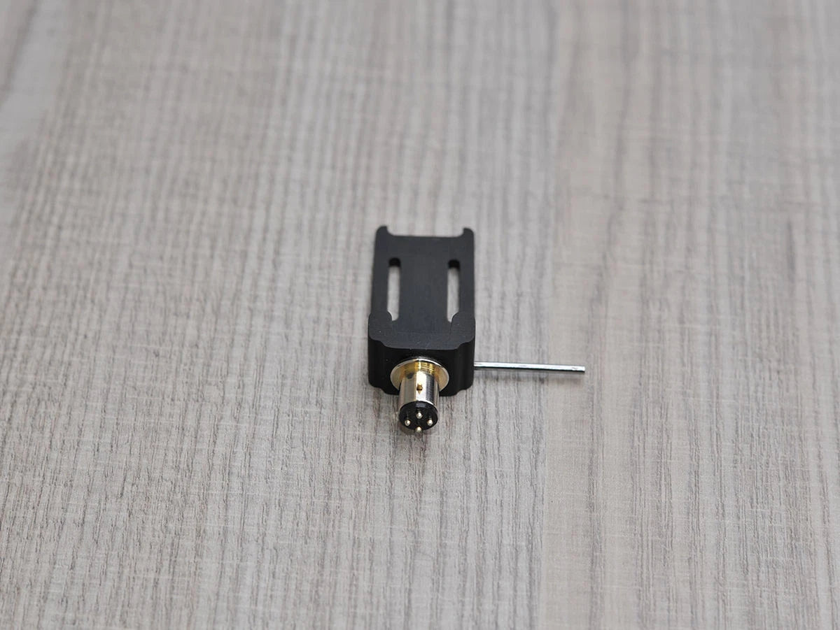 Exclusive Headshell with EMT Connector Type for EMT 929 EMT 948 EMT 997 Ebony Wood