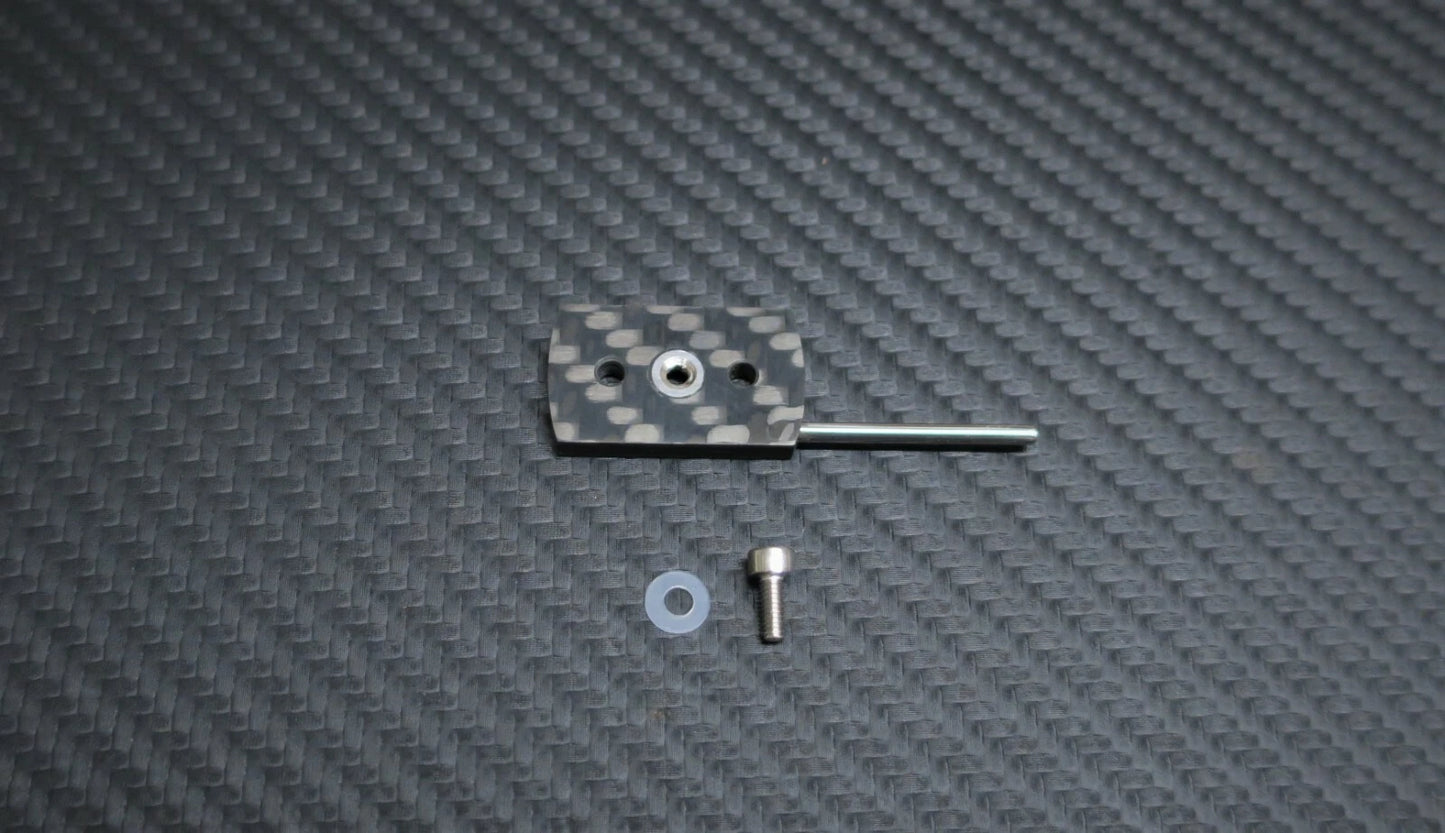Custom-Made Real Racing Carbon Headshell for Clearaudio Concept Tonearms / Turntables