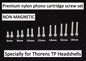 2.8mm Spacer / Shock Absorber / Weight for Audio-Technica AT PTG33 Cartridge made of real racing carbon