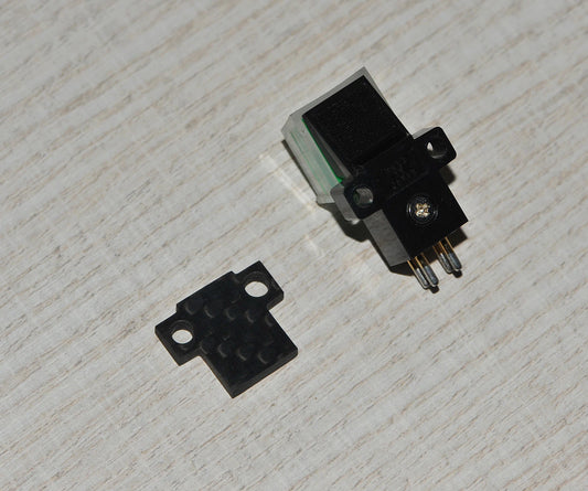 2.8mm Spacer / Shock Absorber / Weight for Audio-Technica AT95 Cartridge made of real racing carbon