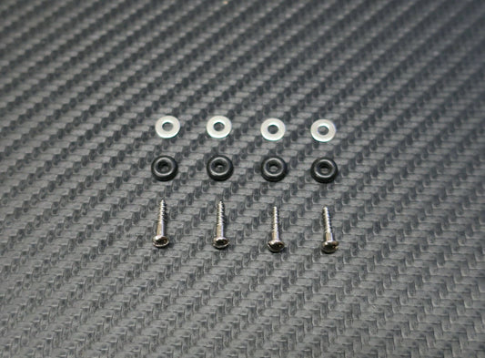 2.8mm Spacer / Shock Absorber / Weight for Audio-Technica AT PTG33 Cartridge made of real racing carbon