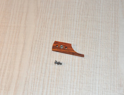 Custom-Made Cocobolo Wood Headshell for Clearaudio Concept Tonearm / Turntable