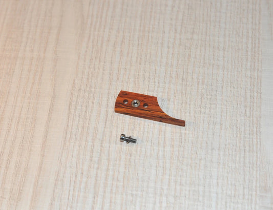 Custom-Made Cocobolo Wood Headshell for Acoustic Signature Tonearms/Turntables