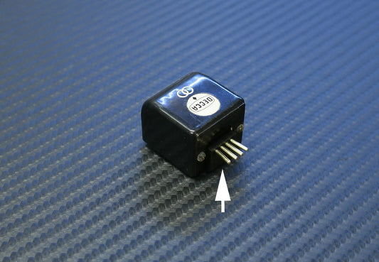 4 pin Connector for DECCA FFSS MK II Ebony wood / 24k gold plated pins