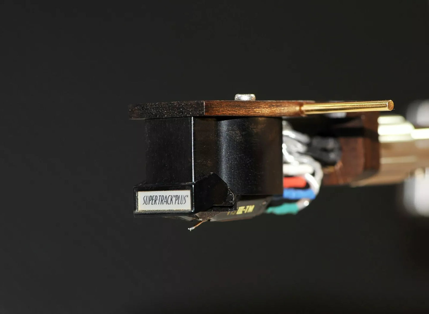 Custom-Made Ebony Wood Body for SHURE V15 Type III Cartridge