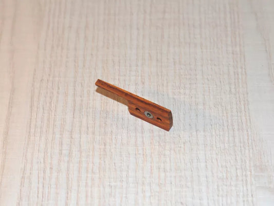Custom-Made Cocobolo Wood Headshell for Acoustic Signature Turntables / Tonearms