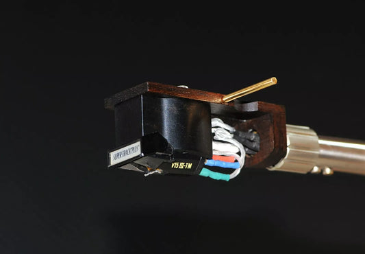 Custom-Made Ebony Wood Body for SHURE V15 Type III Cartridge
