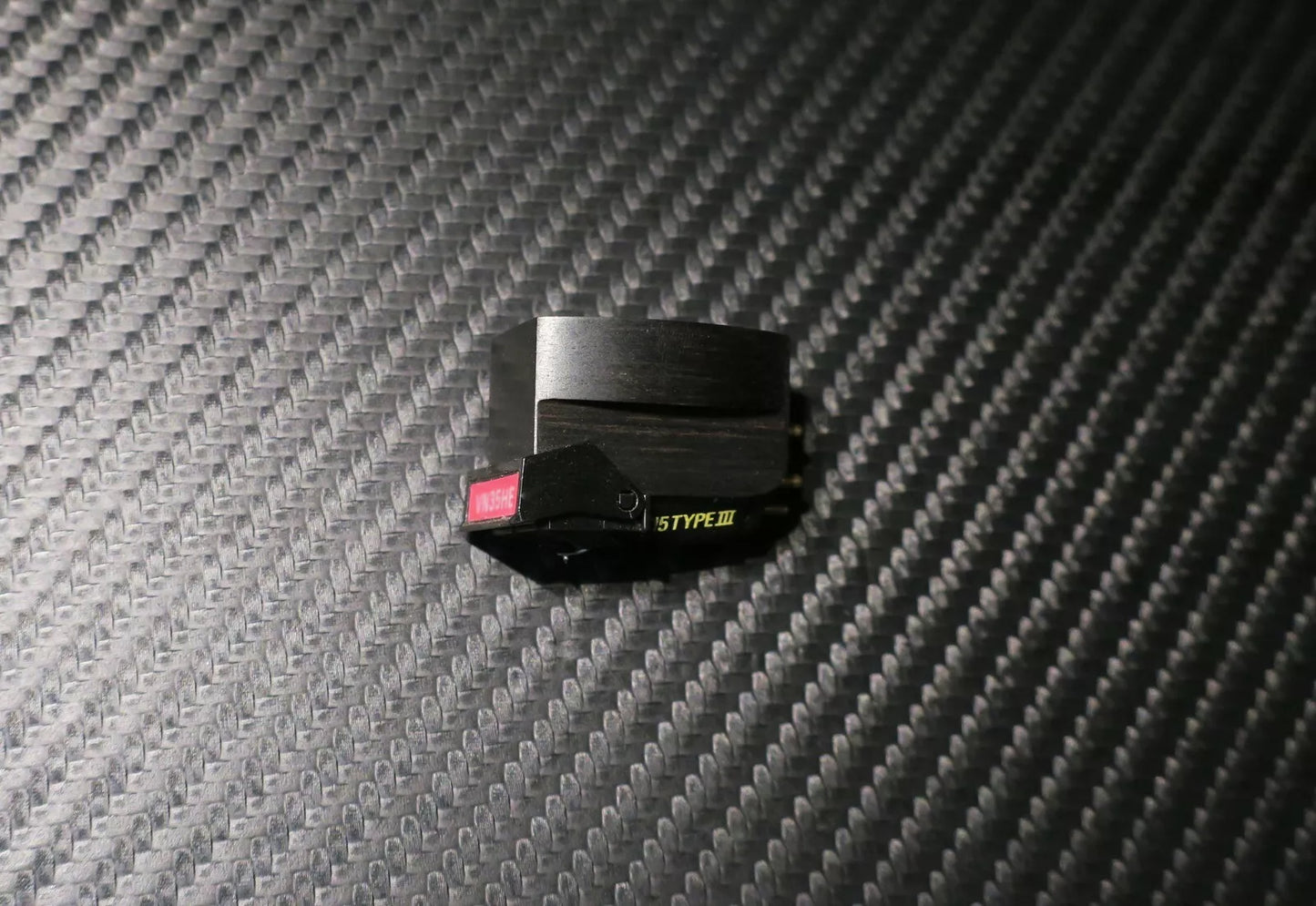 Custom-Made Improved Ebony Wood Body for SHURE V15 Type III Cartridge