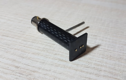 3 Pins Adapter for mounting DECCA FFSS on SME Pick-up arms made of Real Racing Carbon